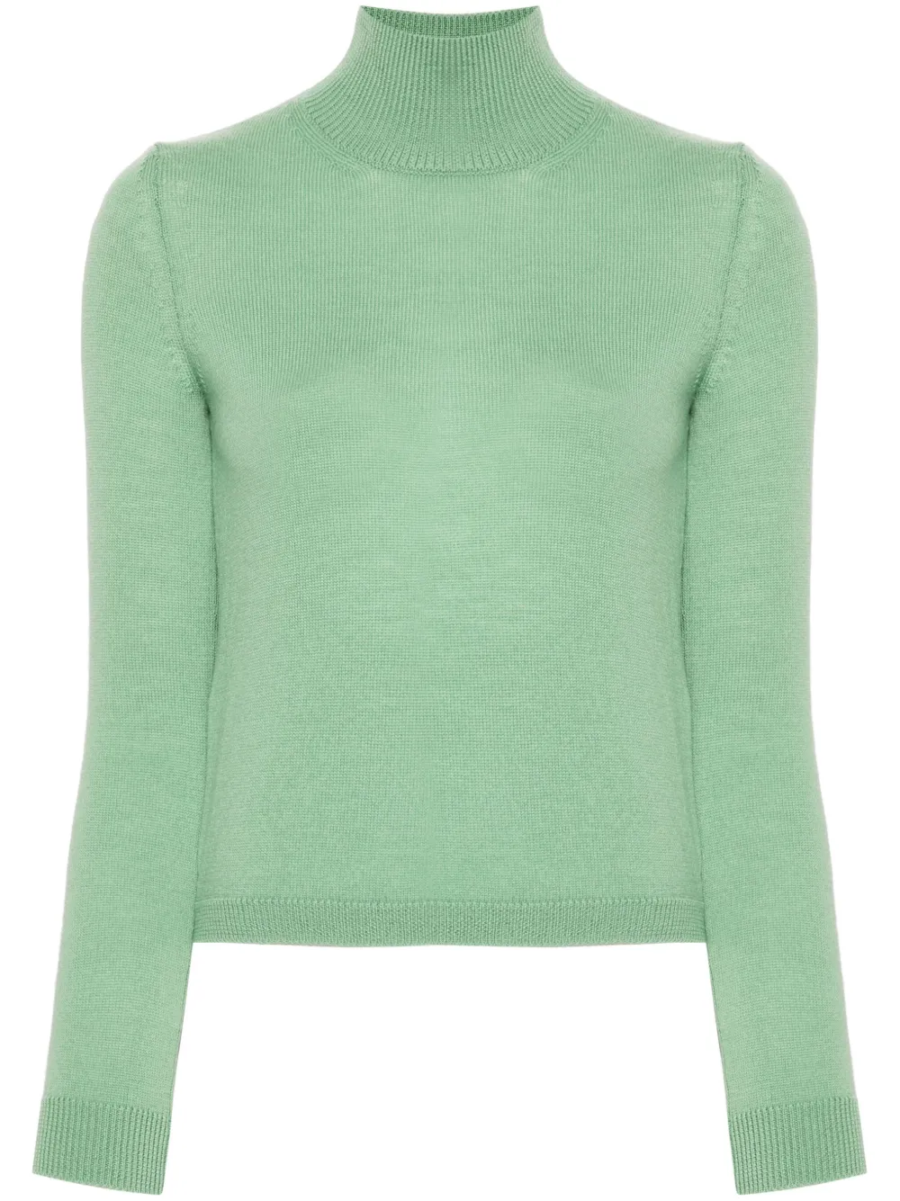 

Джемпер из вирджинской шерсти с высоким воротником 'S Max Mara, зеленый