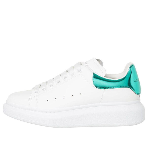 Кроссовки oversized sneaker 'white emerald' Alexander Mcqueen, белый