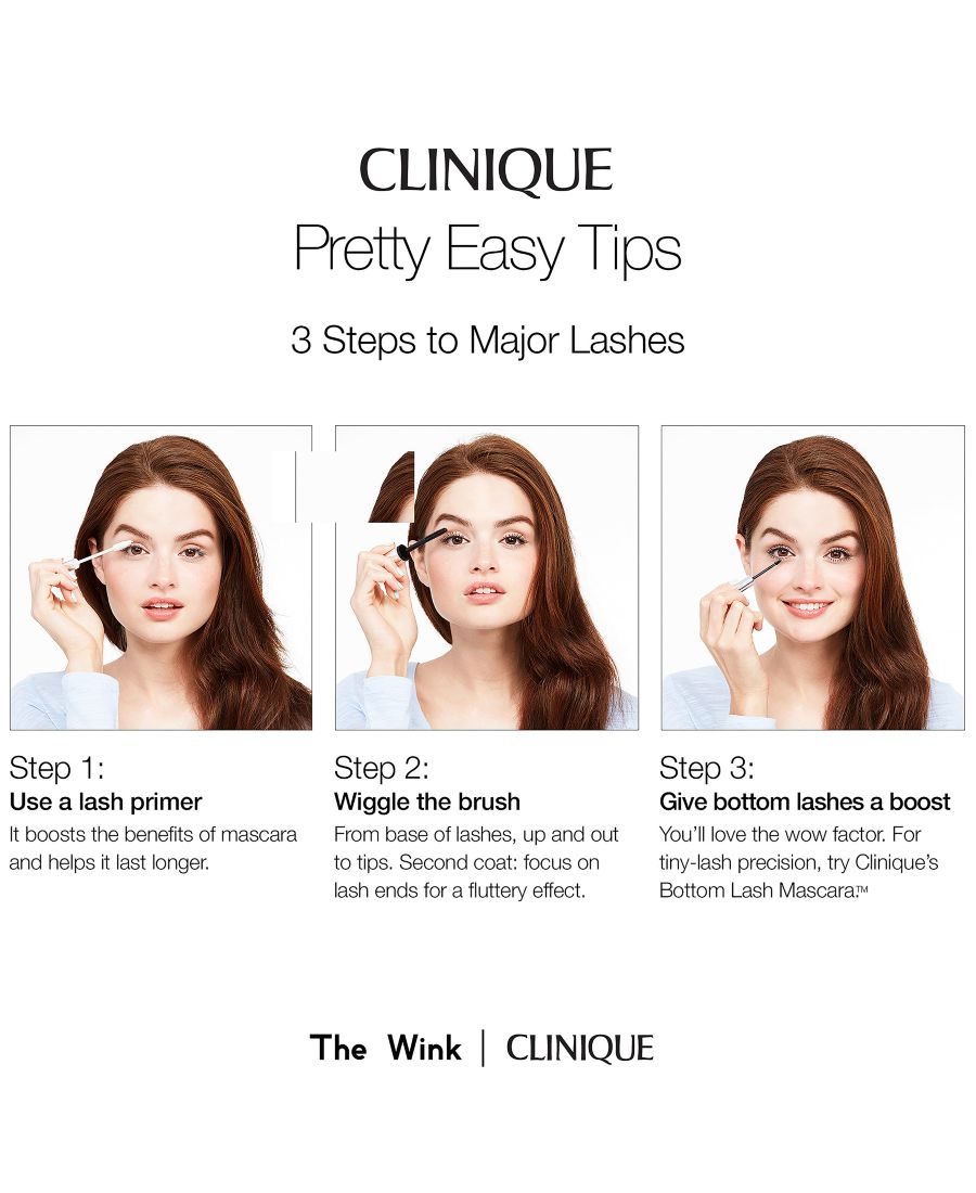 Тушь для ресниц Bottom Lash Mascara 0,07 унции Clinique, черный — фото 4
