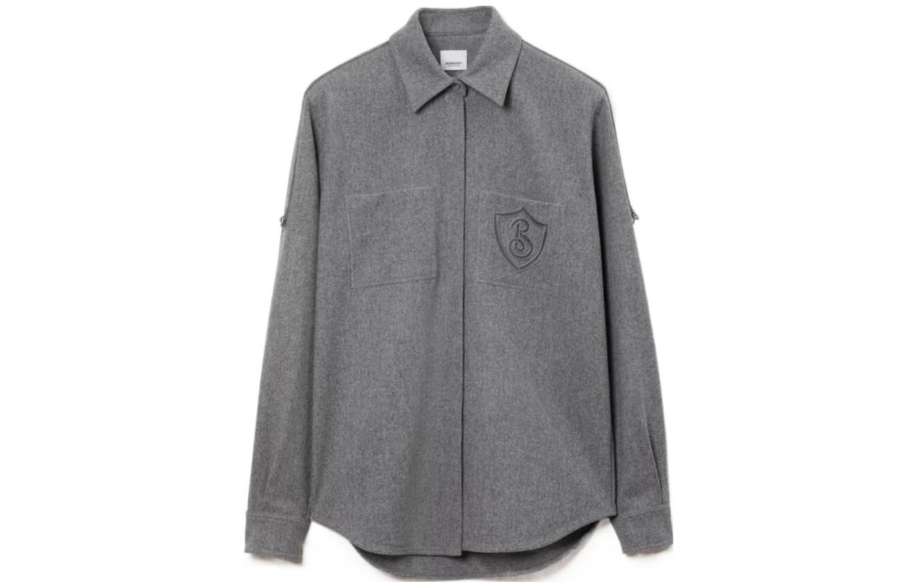 

Рубашка женская Burberry, серый