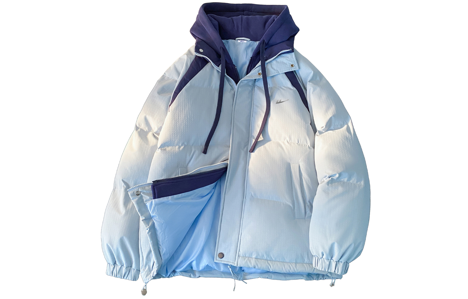 

WARRIOR Пуховик Huichao Riding The Wind Collection унисекс, Glacier Blue