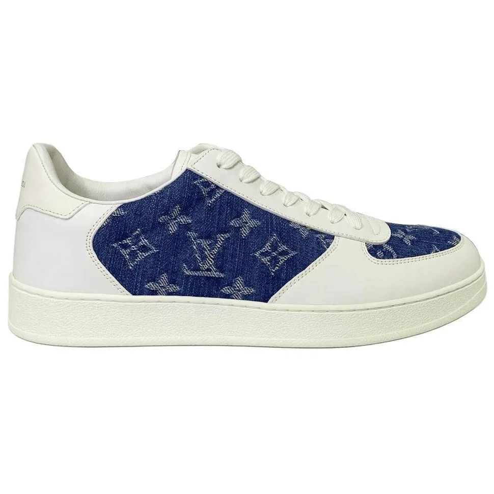 Кроссовки Rivoli Low Monogram Denim LOUIS VUITTON Original Shoe Box — фото 3
