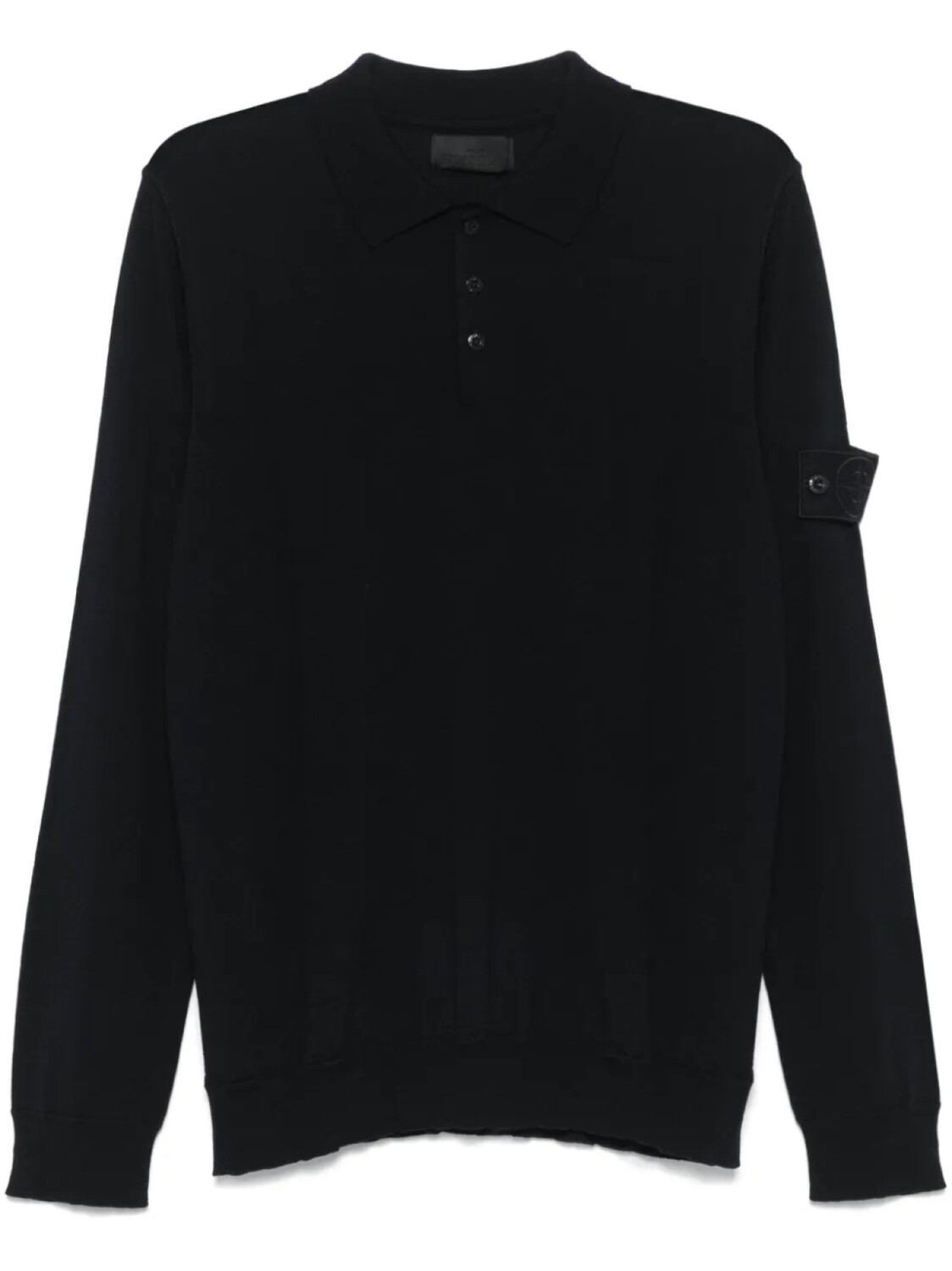 

Stone Island рубашка поло с нашивкой Compass, синий