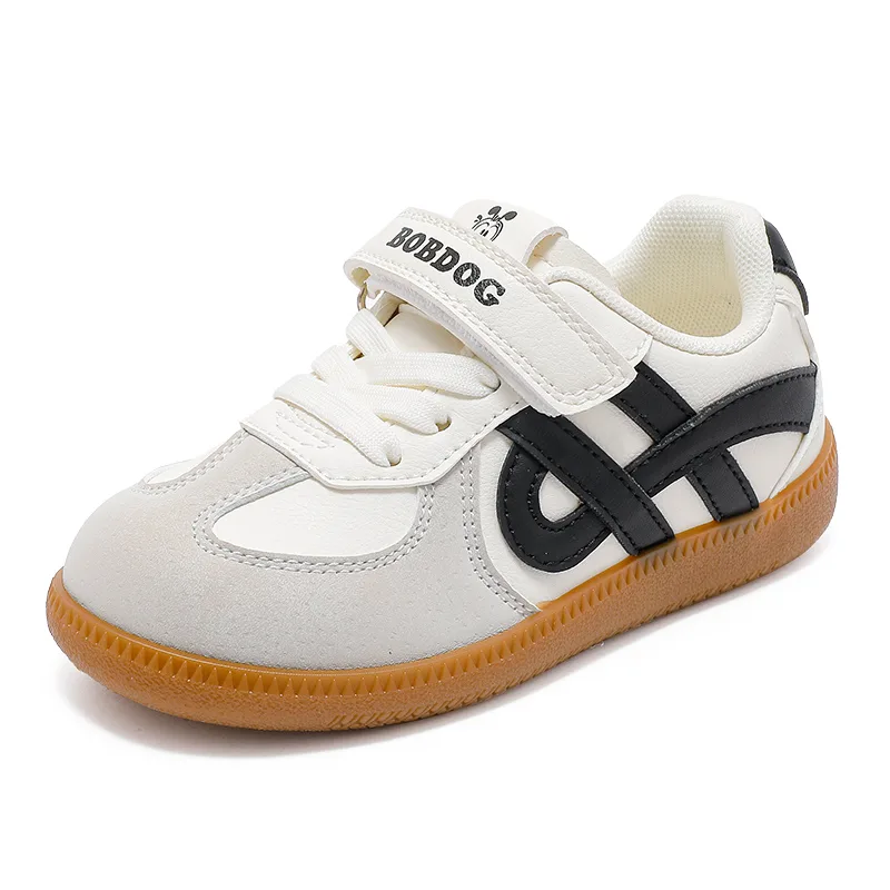 Slip Resistant, Abrasion Resistant, Breathable, Support Low top детские кроссовки для скейтбординга Kids' BOBDOG, красный/айвори — фото 4