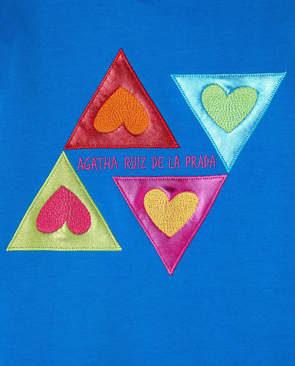 

Платье сердечки девушки Agatha Ruiz de la Prada, синий