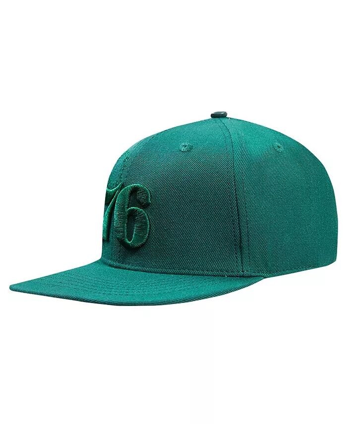 

Мужская кепка Snapback с логотипом в тон, зелено-зеленый Philadelphia 76ers Pro Standard, зеленый