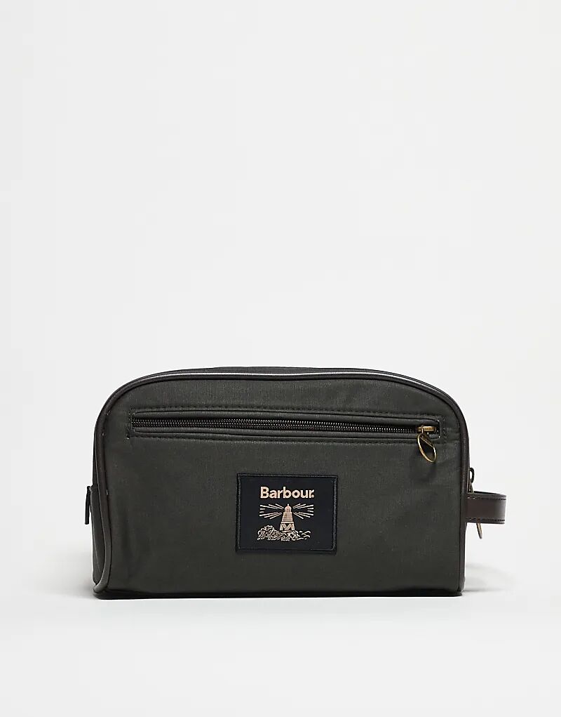 

Косметичка Barbour с воском оливково-зеленого/маячного цвета