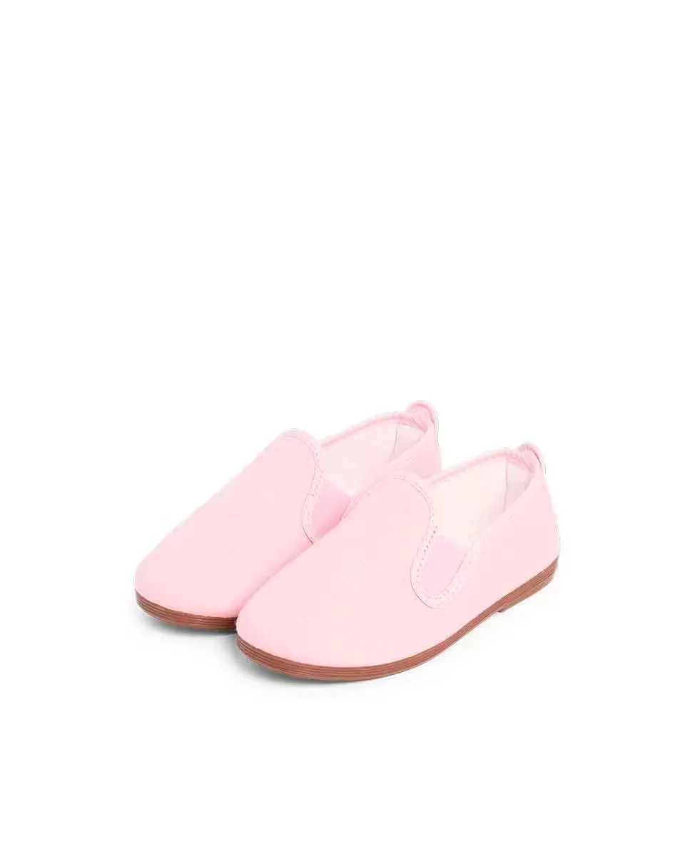 Детские походные кроссовки кунг-фу из парусины Pisamonas, цвет Rosa — фото 4