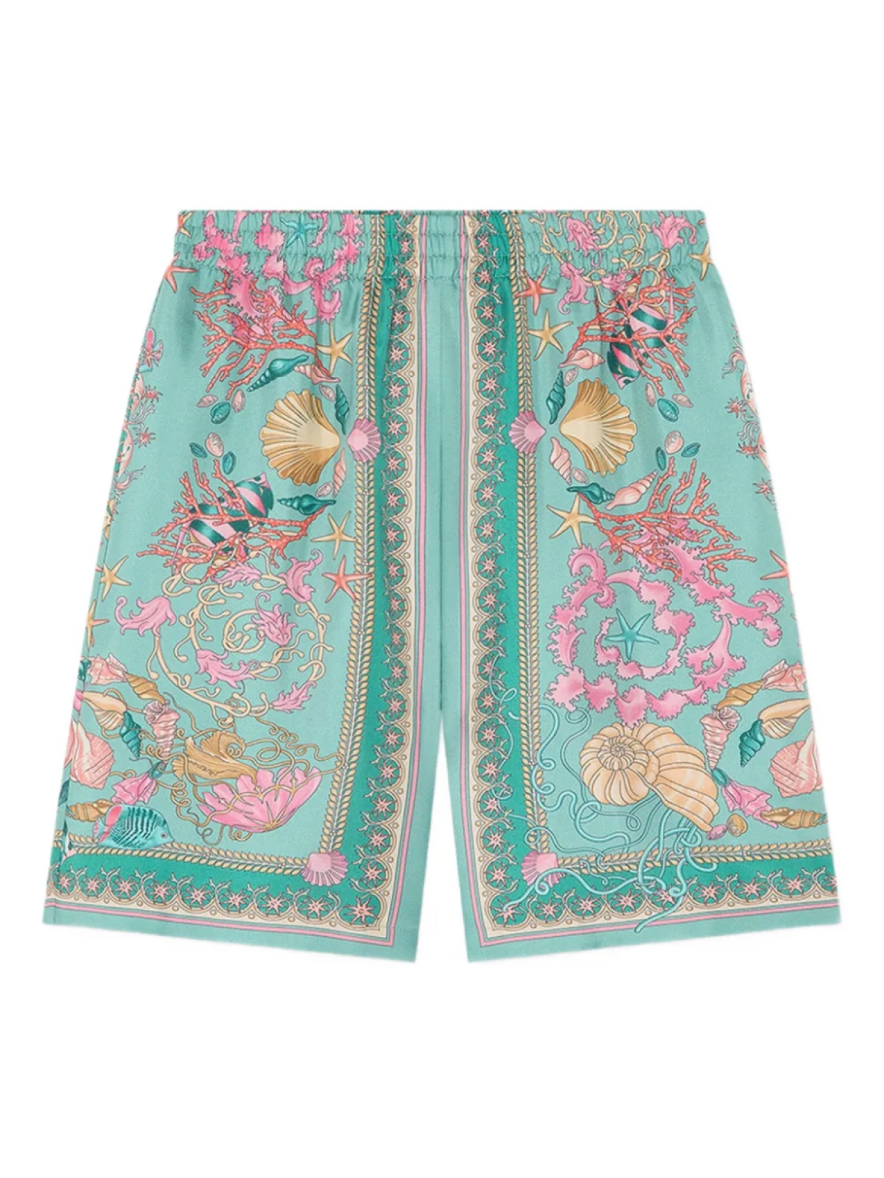 

Шорты Versace Kids Underwater Barocco, зеленый