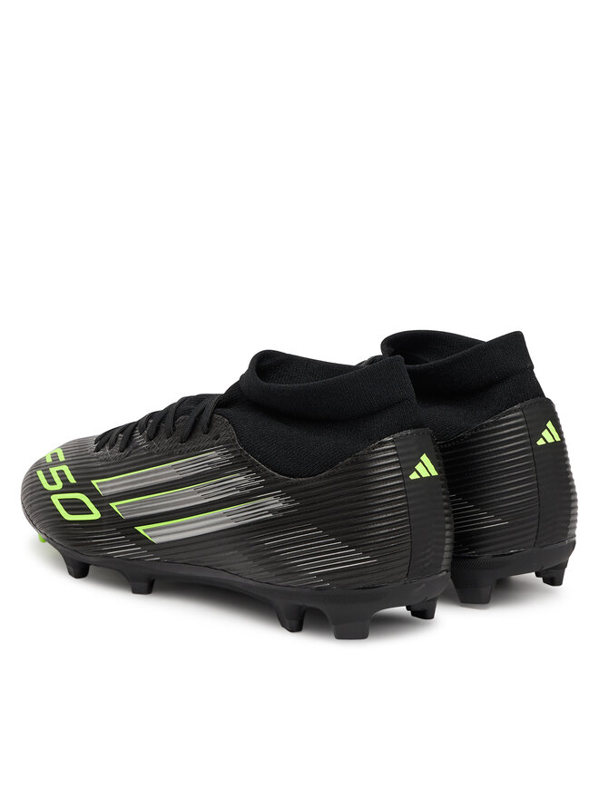 Футбольные бутсы F50 League Mid Firm/Multi-Ground Boots JI0887 Adidas, черный — фото 3