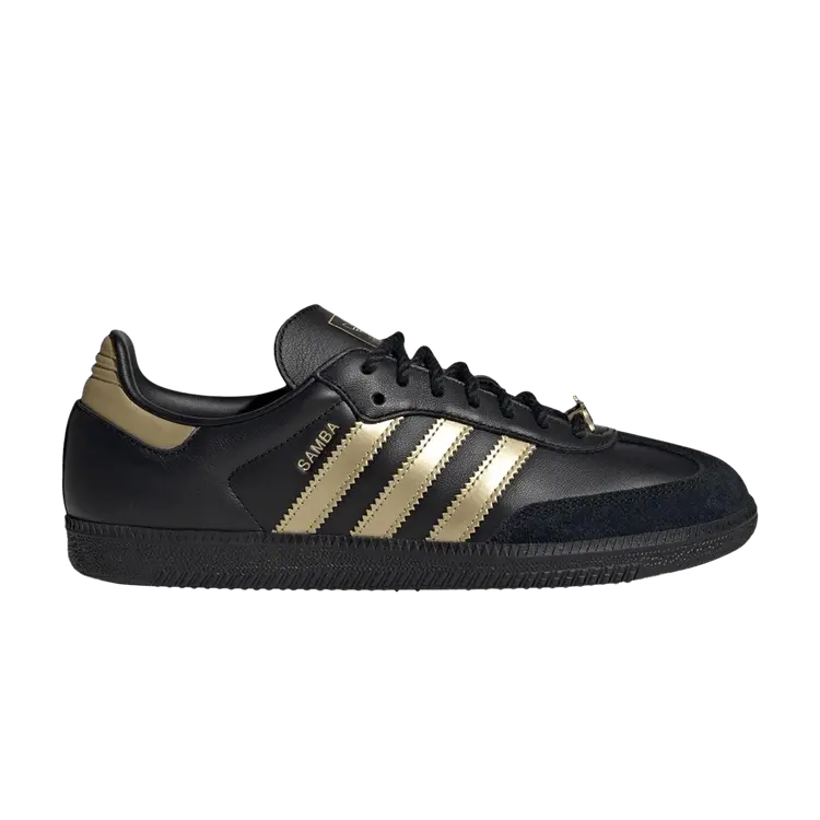 

Кроссовки Adidas Dry Clean Only x Samba OG, Black Gold Metallic