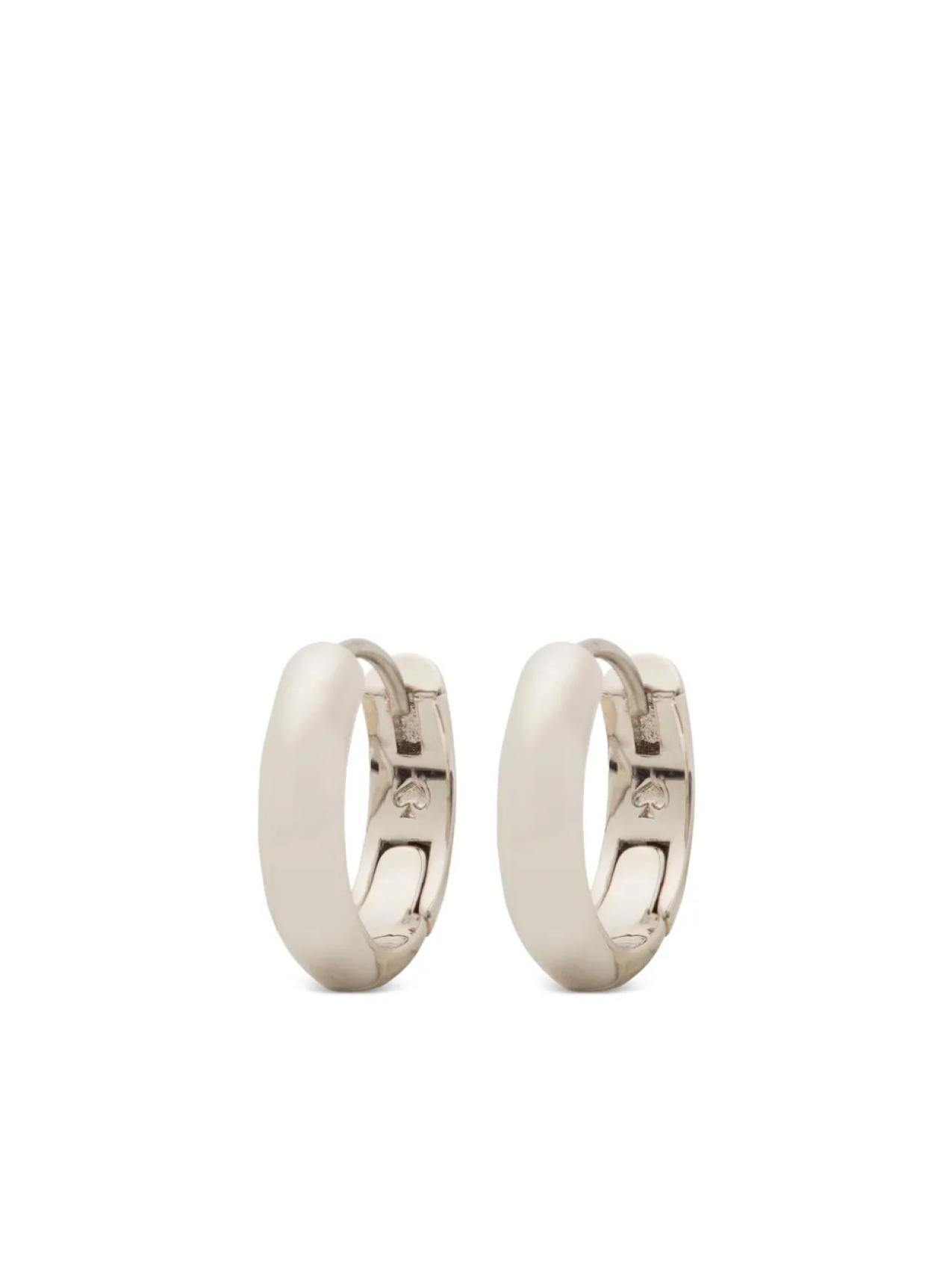 

Серьги-кольца Kate Spade, серебряный