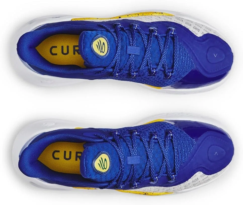 Кроссовки Under Armour Dub Curry 11 Herren, White Blue — фото 2