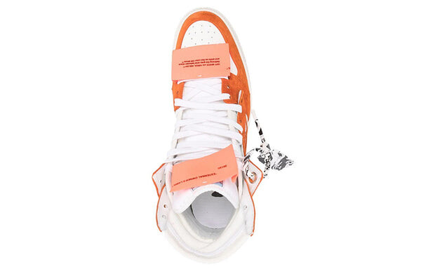 Кроссовки 3.0 off court supreme sneakers orange/white Off-White, оранжевый — фото 3