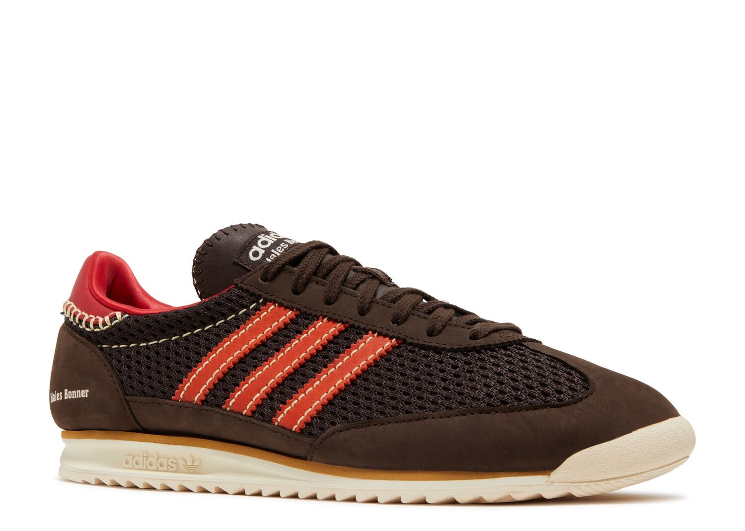 Кроссовки adidas Wales Bonner X Sl72 Knit 'Brown', коричневый — фото 2