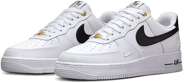 Nike Мужские кроссовки Air Force 1 '07 An20, White Black White — фото 2