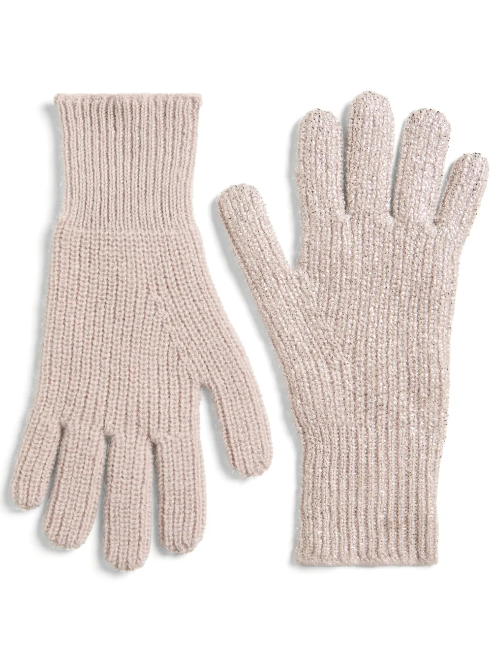 

Кашемировые перчатки Brunello Cucinelli Kids, розовый