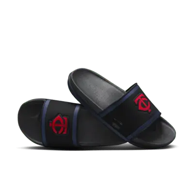 

Шлепанцы Nike Offcourt (MLB Minnesota Twins) Slide, цвет Black/College Navy/Sport Red