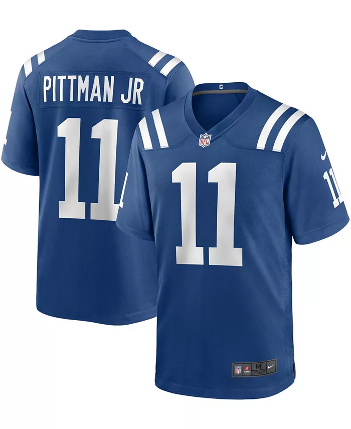 

Мужская альтернативная игровая футболка Майкла Питтмана-младшего Indianapolis Colts Nike, мультиколор