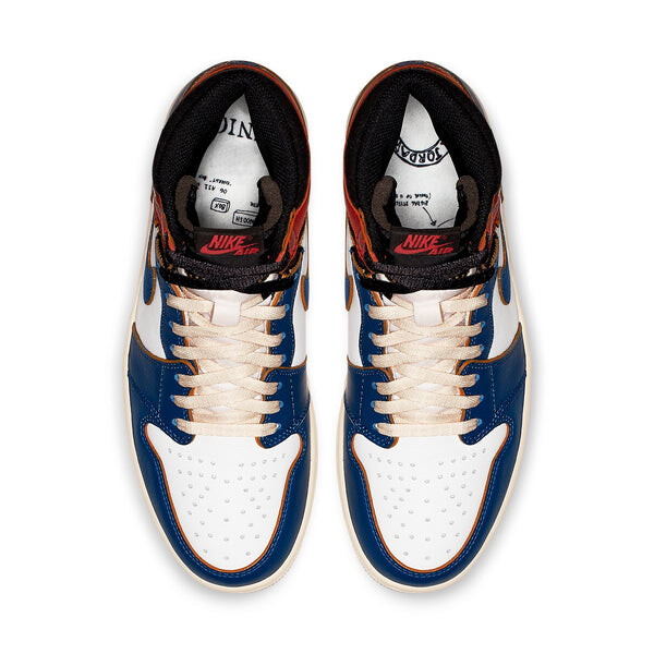 Кроссовки 1 ретро высокие nrg x union la Air Jordan, белый — фото 4