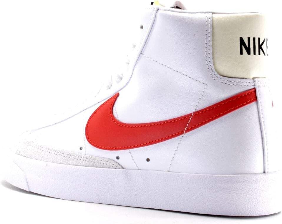 

Мужские кроссовки Nike Blazer Mid 77, White White Picante Red Coconut Milk White