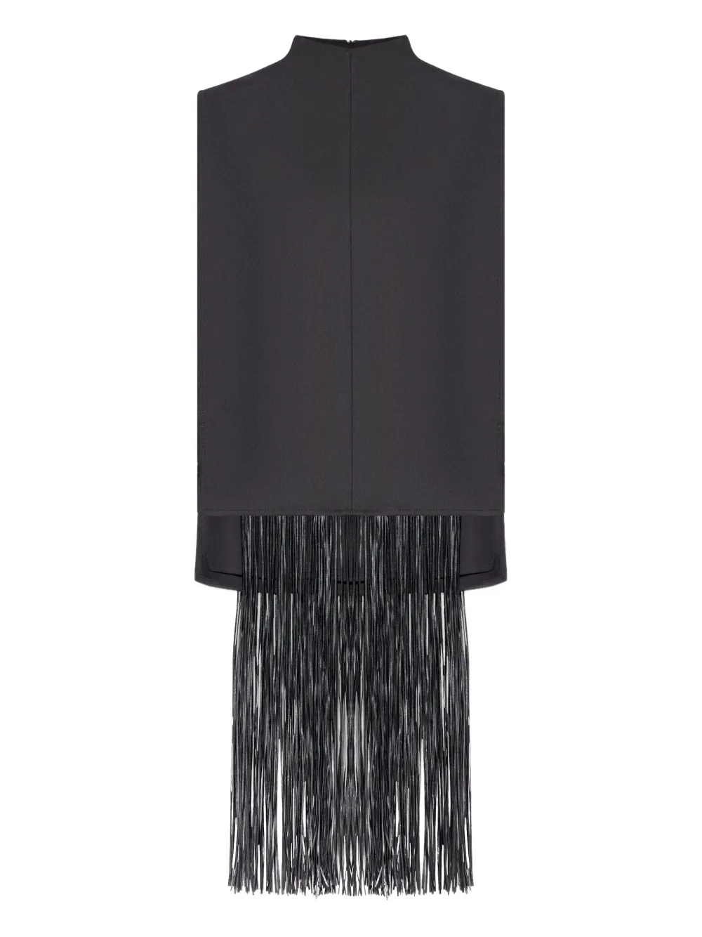 

Топ Soraia с бахромой SPORTMAX, черный