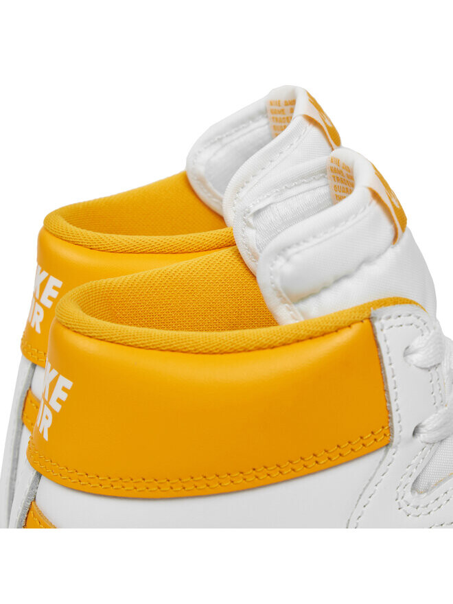 Кроссовки Nike Jordan Air Ship Pe Sp DX4976 107 Blanco, оранжевый/белый — фото 4