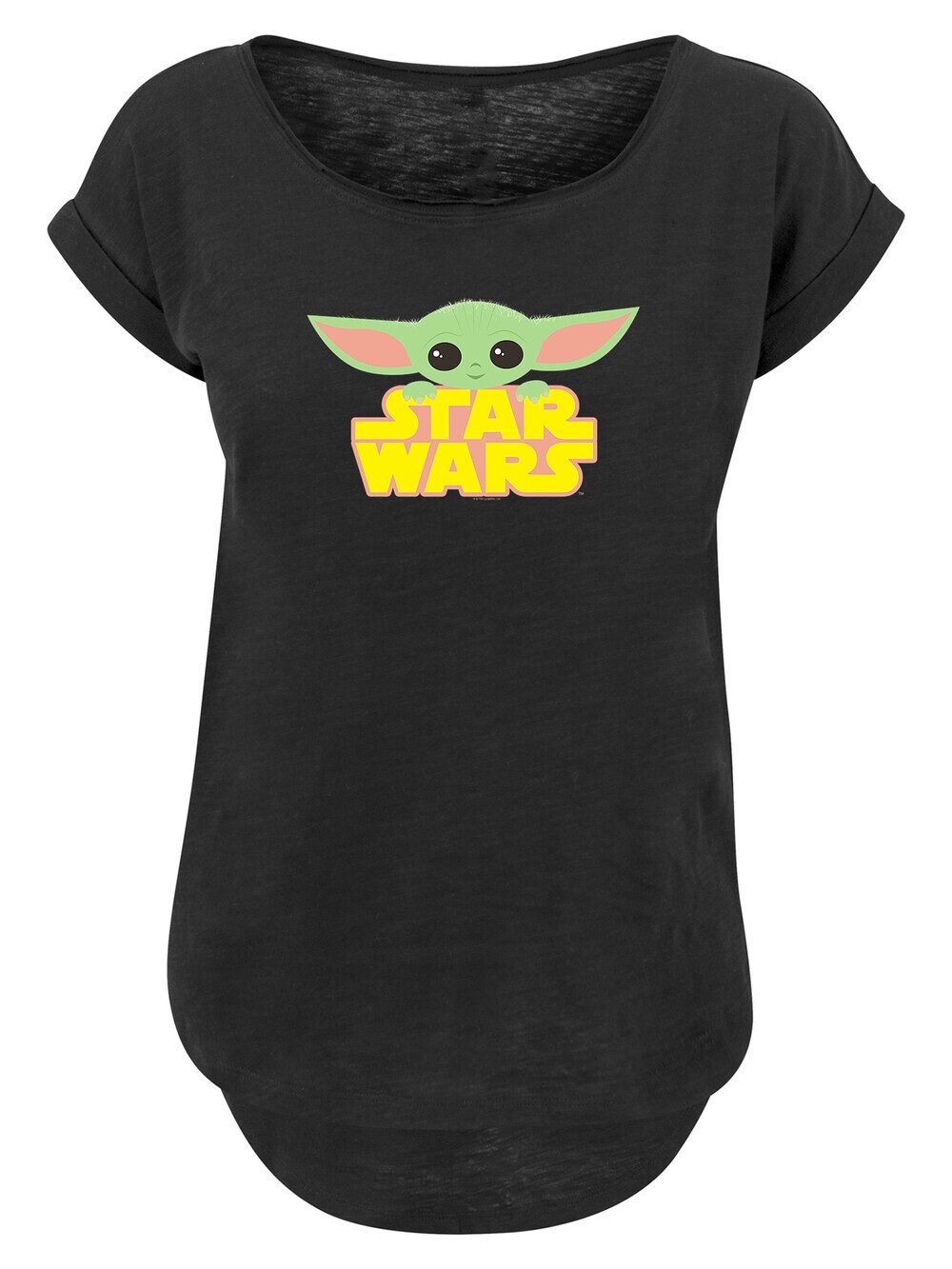 

Рубашка F4NT4STIC Star Wars The Mandalorian Baby Yoda, черный