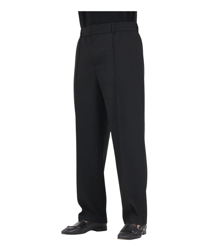 

Классические черные элегантные мужские брюки Armani Exchange, черный