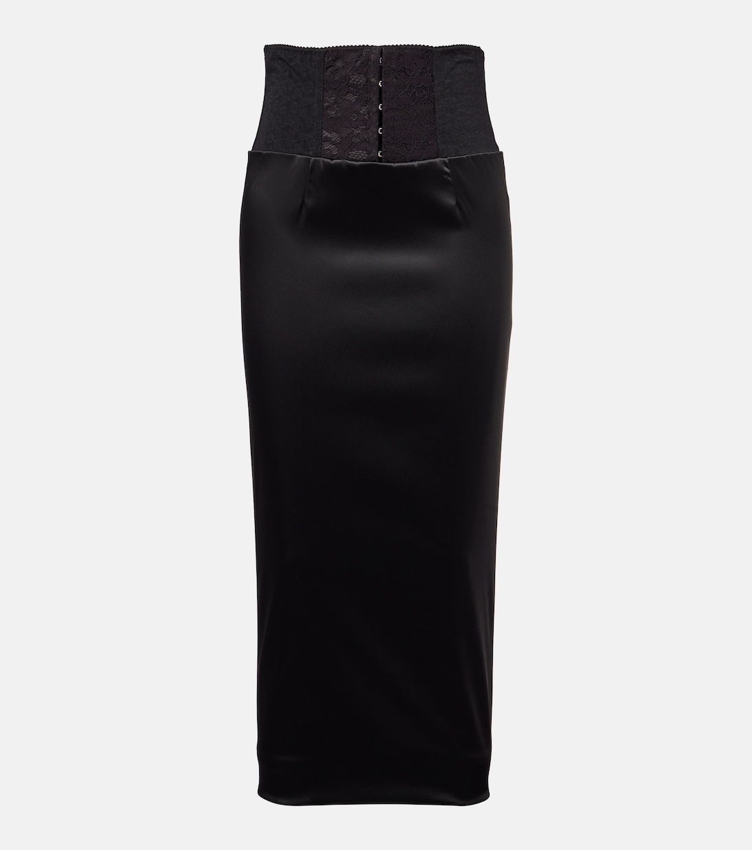 

Юбка миди из атласа с корсетом Dolce&Gabbana, Nero