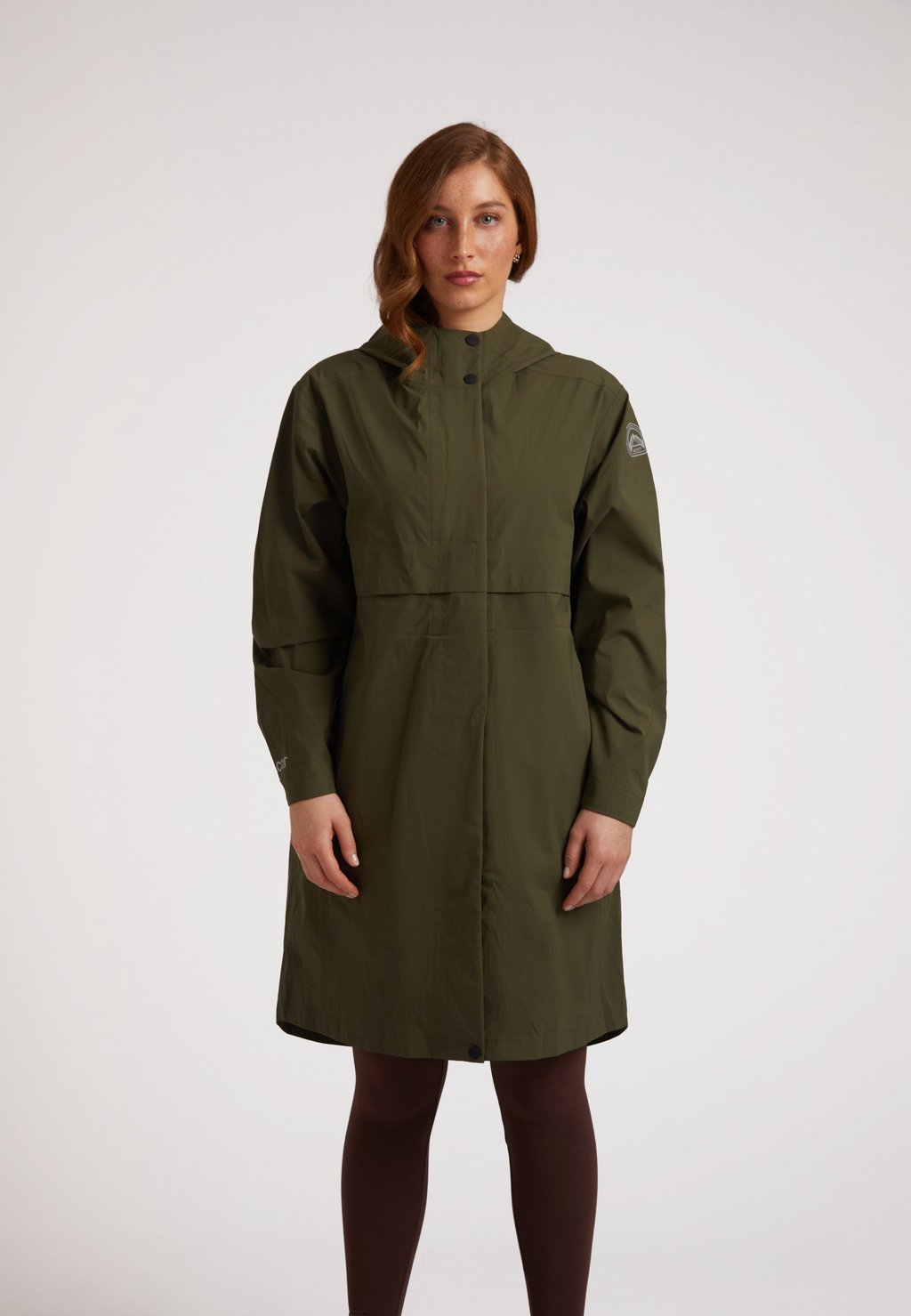 

Водонепроницаемая куртка HELIO HOODED LIGHTWEIGHT RAINCOAT - Parka - olive JACK1T, оливковый