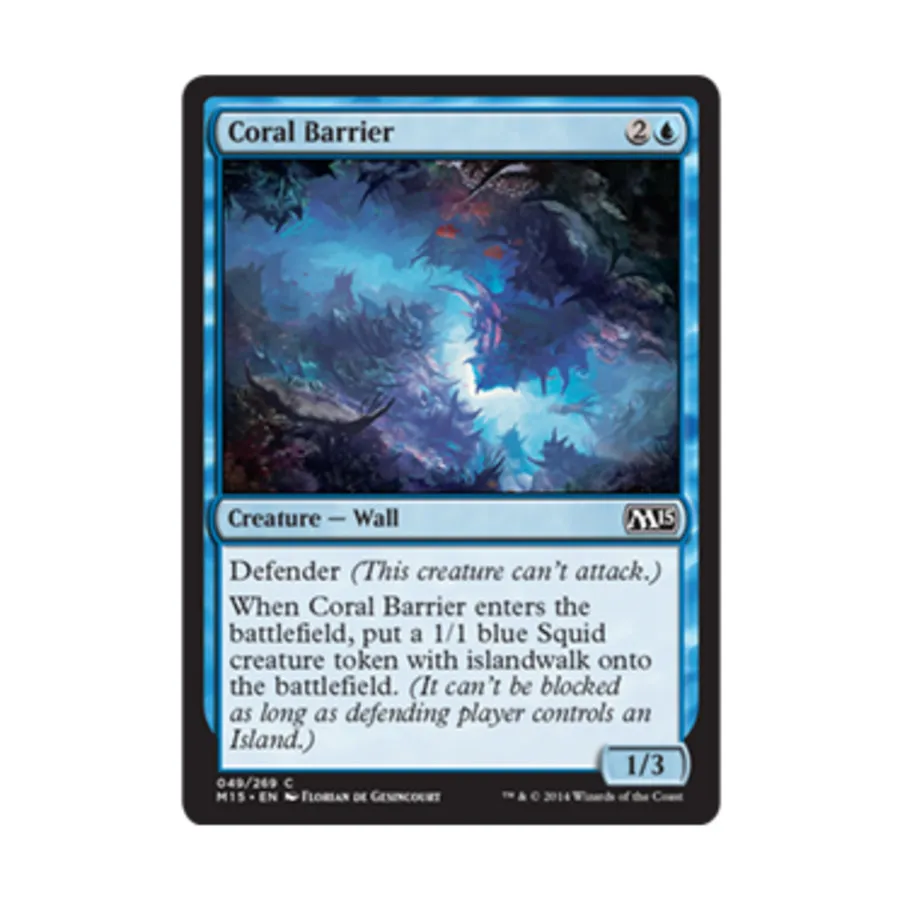 

CCG Коралловый барьер (С), MTG - Magic 2015