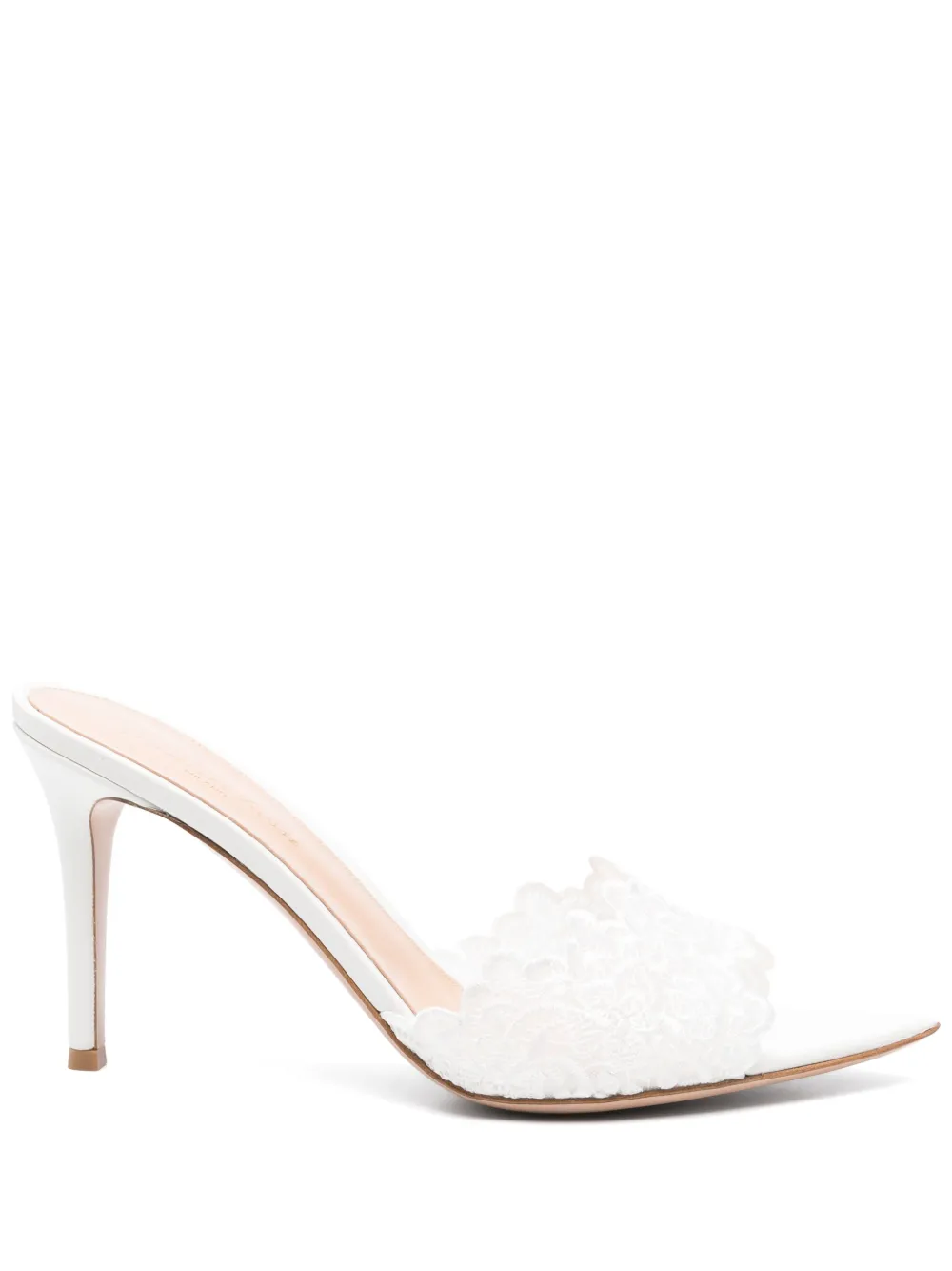 Мюли Yvonne 95 Gianvito Rossi, белый