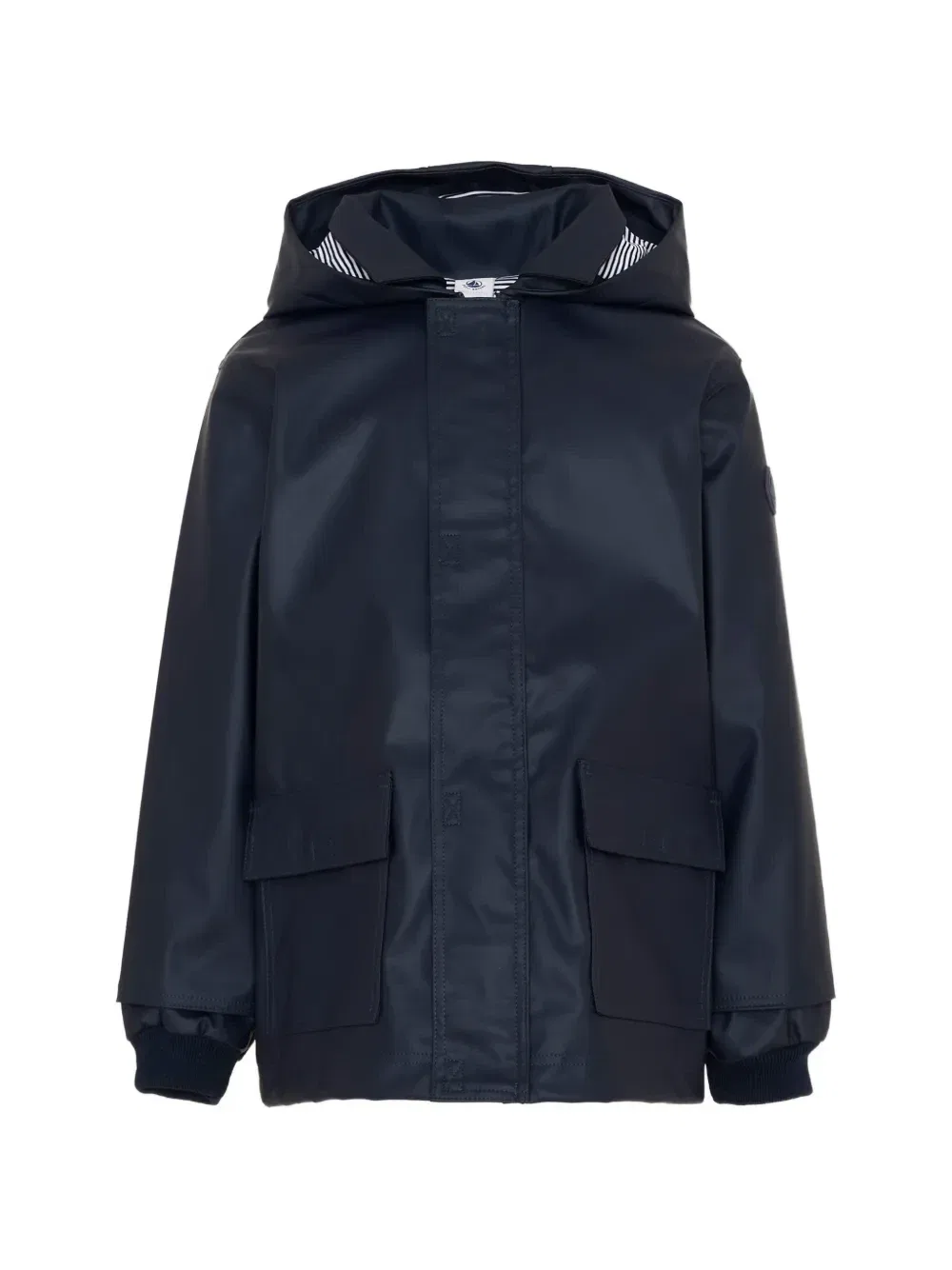 Куртка Iconic с капюшоном Petit Bateau, синий