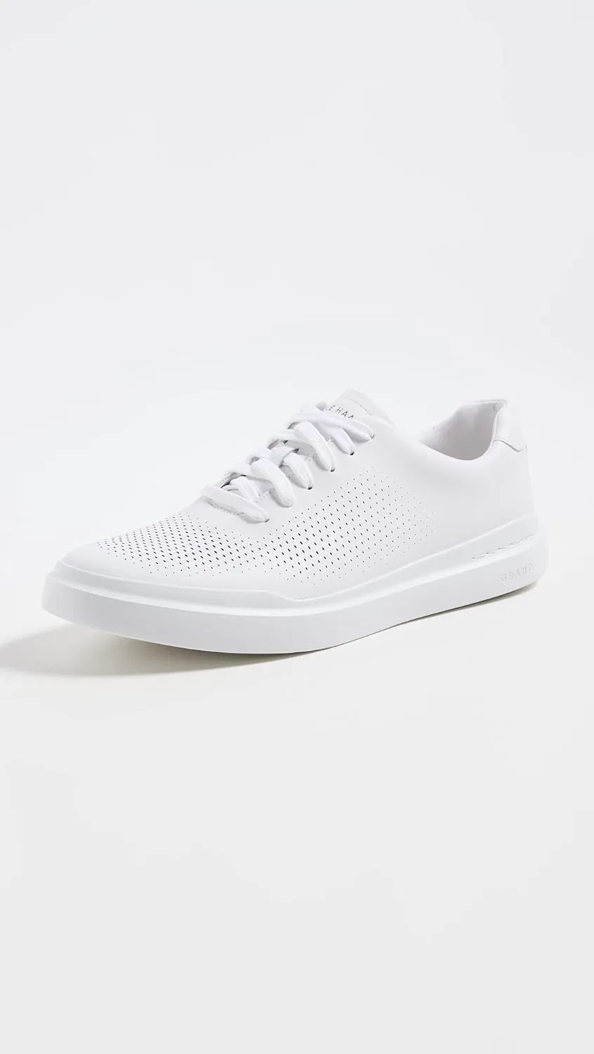 Мужские кроссовки Cole Haan - Grandpro Rally Laser Cut, 2-White — фото 3