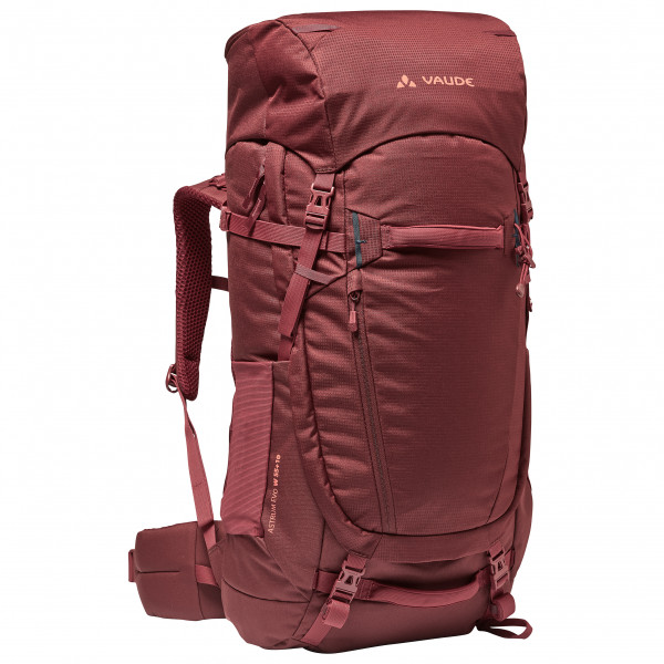 

Женский рюкзак astrum evo 55+10 - треккинговый Vaude, Dark Cherry