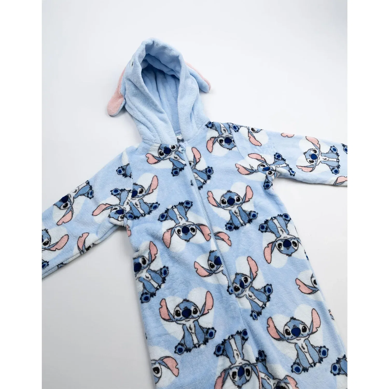 Детский комбинезон-пижама Lilo & Stitch синий Disney, синий — фото 3