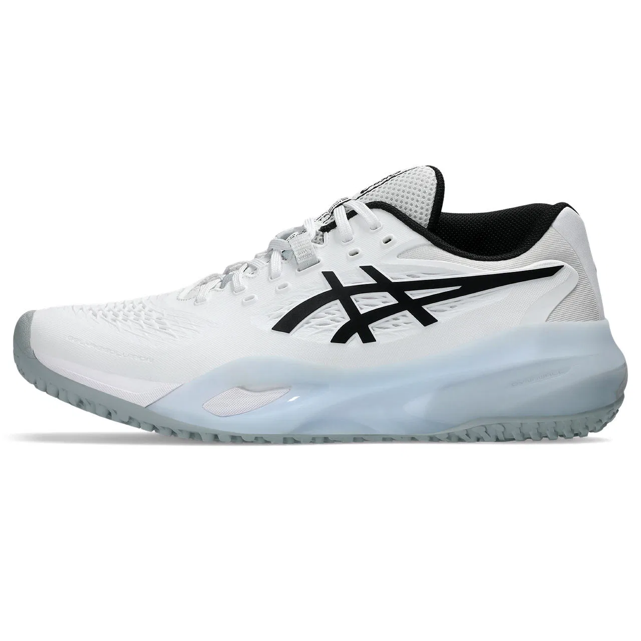 Мужские теннисные кроссовки «GEL-RESOLUTION 10 OC» от ASICS, White/Black — фото 2
