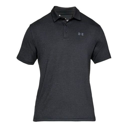 

Рубашка поло playoff 2.0 polo shirt 'black' Under Armour, черный