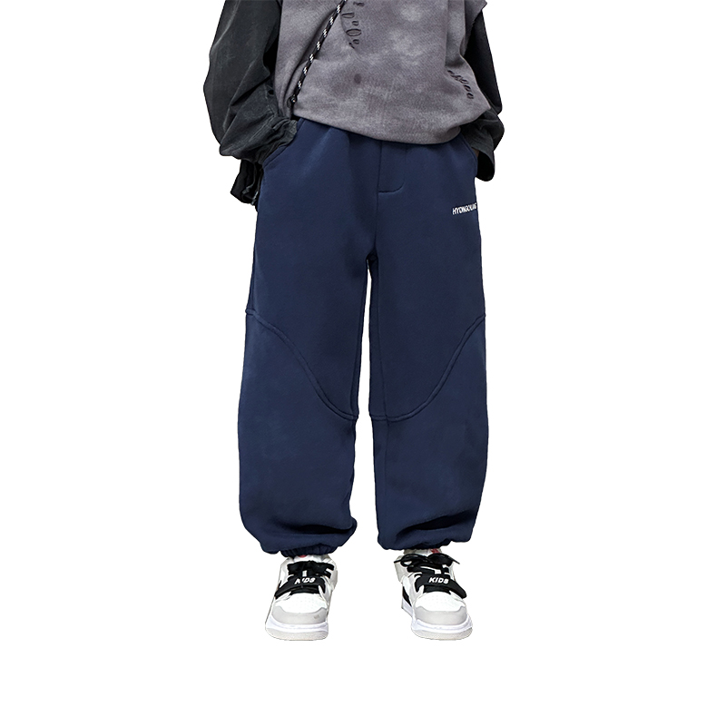 

Детские вязаные спортивные штаны EASTERN CAMEL, синий