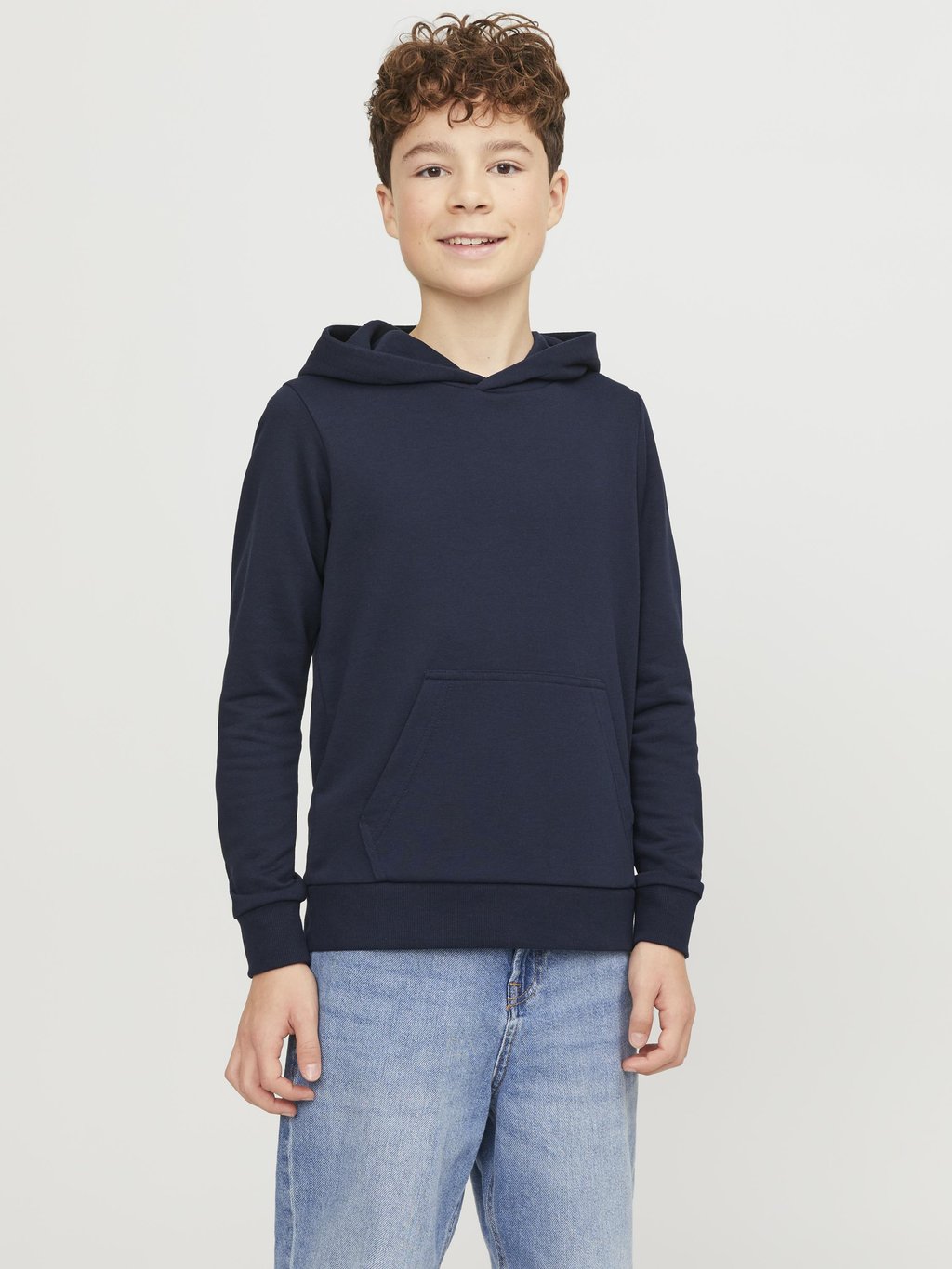 

Толстовка JJEBRADLEY HOOD Jack & Jones Junior, цвет navy blazer