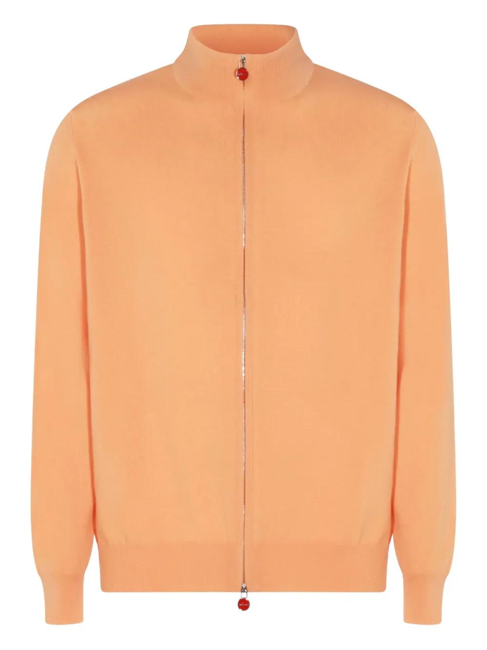 

Кардиган на молнии Kiton, оранжевый