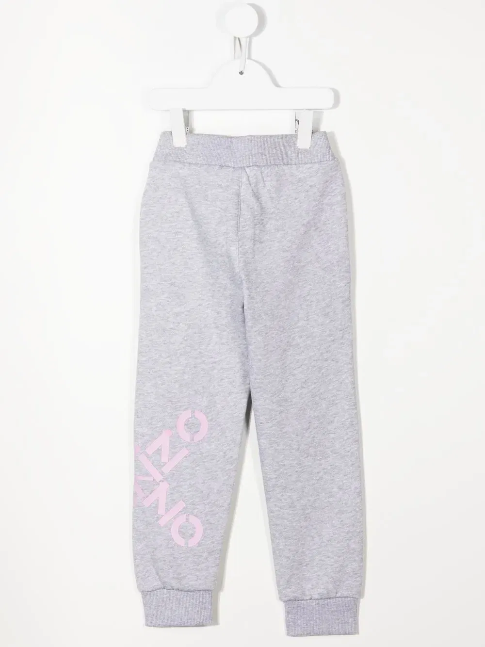 Спортивные штаны с логотипом Kenzo Kids, серый — фото 2