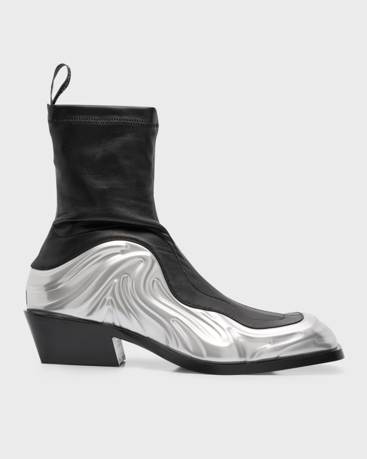 

Мужские эластичные ботильоны Solare 3D Versace, цвет Black/Silver, Черный, Мужские эластичные ботильоны Solare 3D Versace, цвет Black/Silver