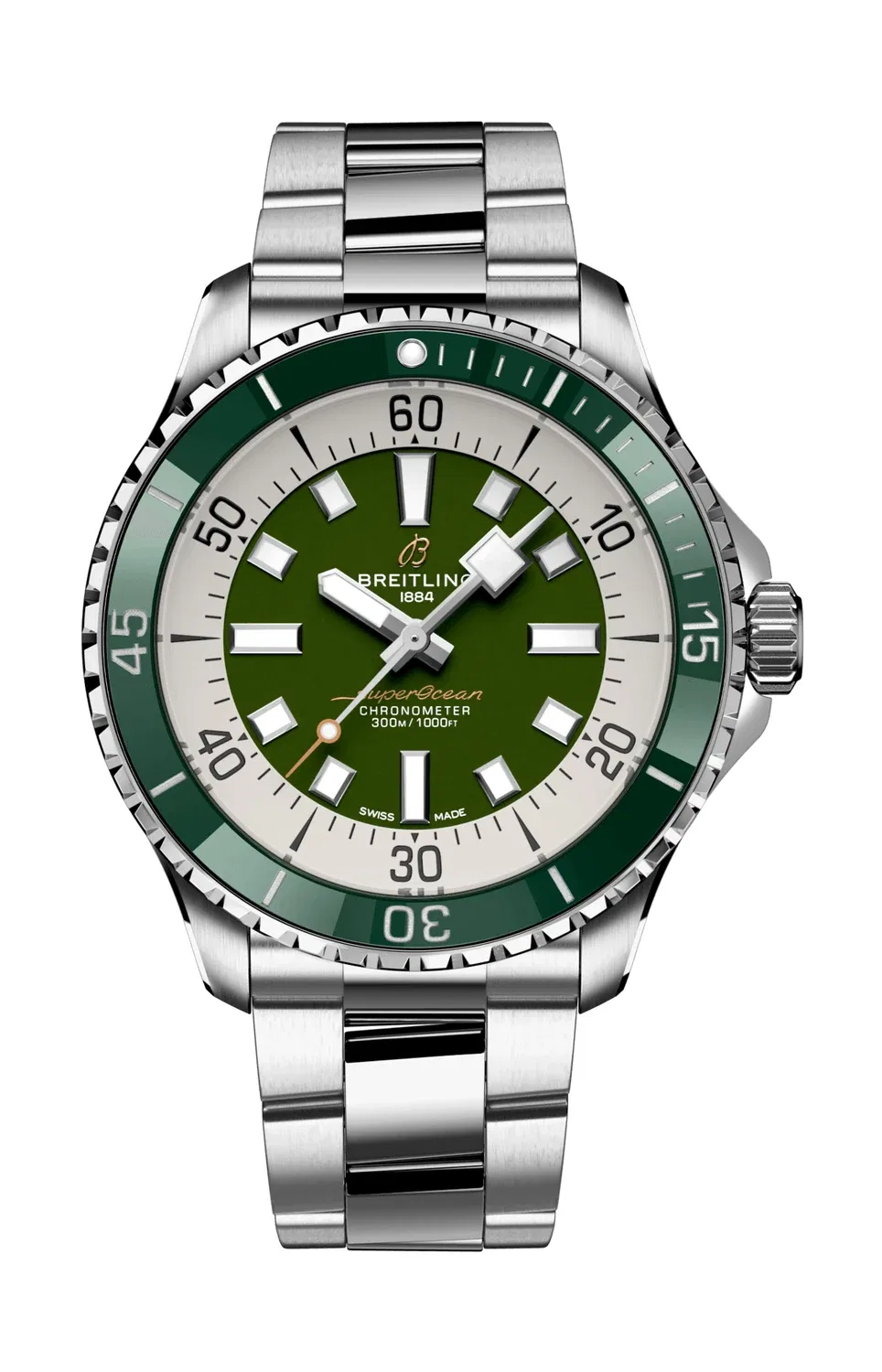 СУПЕРОКЕАН АВТОМАТИК 44 - A17376A31L1A1 BREITLING, желтый