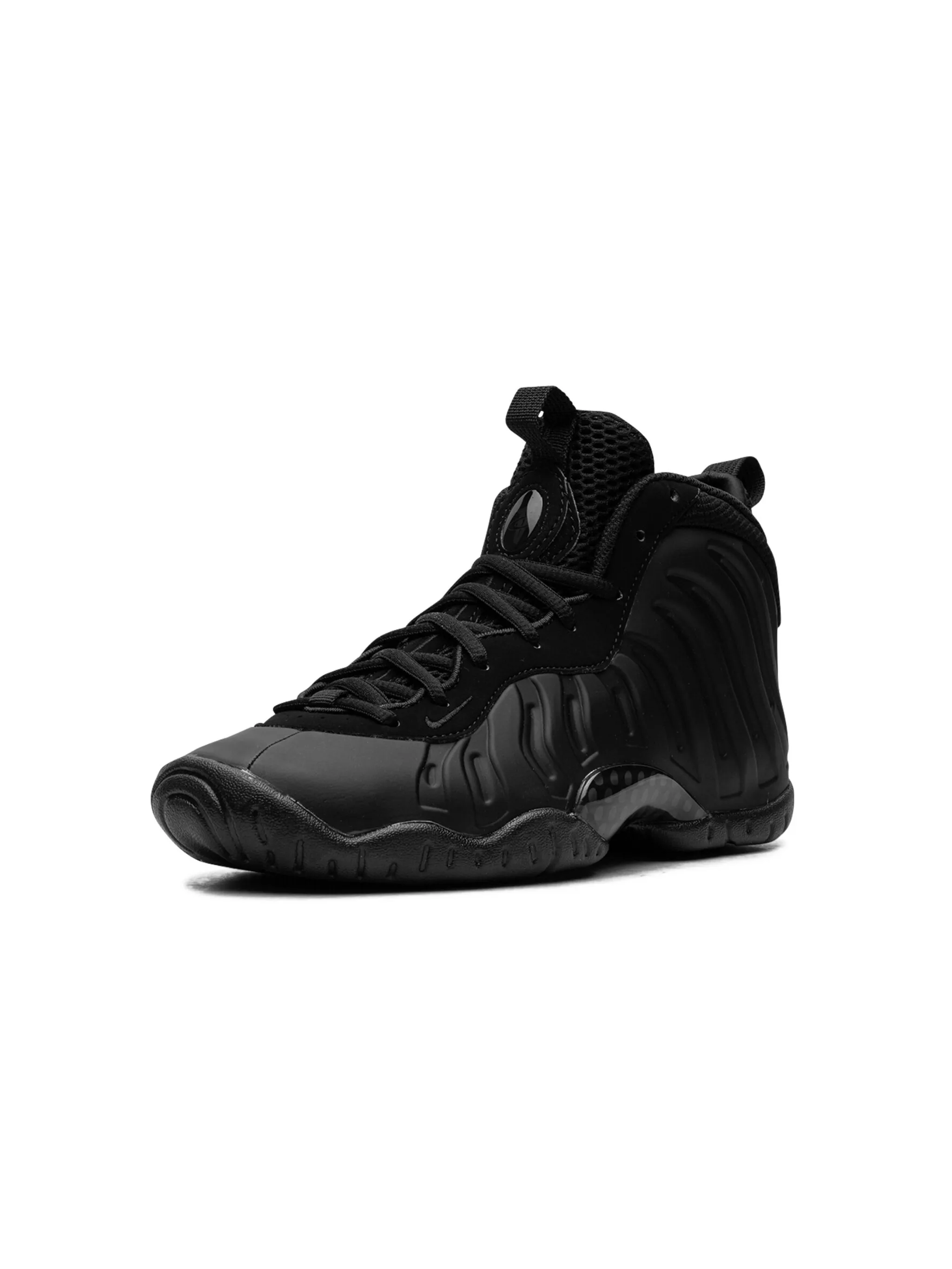 Высокие кроссовки Little Posite One GS Triple Nike Kids, черный — фото 3