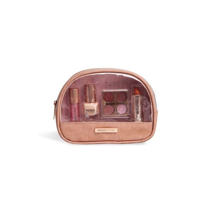 

Косметичка Neceser Maquillaje Rose Quartz Magic Studio, Set 4 productos + Neceser