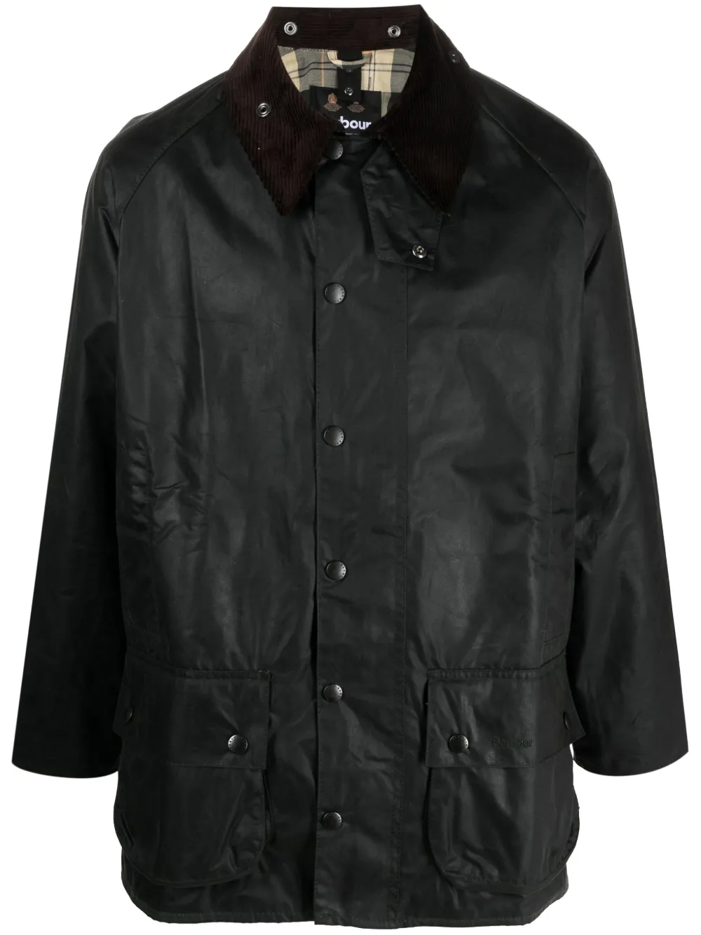 

Вощеная куртка Barbour, зеленый