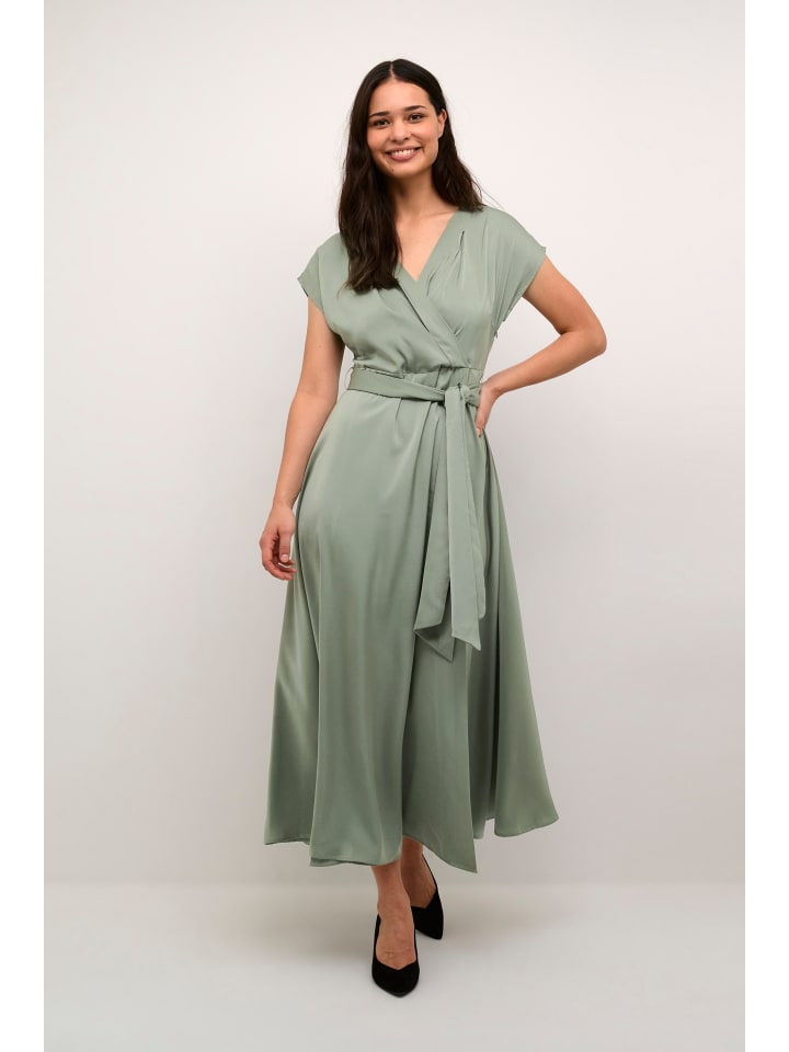 

Cream Женское платье CRNoretta глубокого лишайниково-зеленого цвета