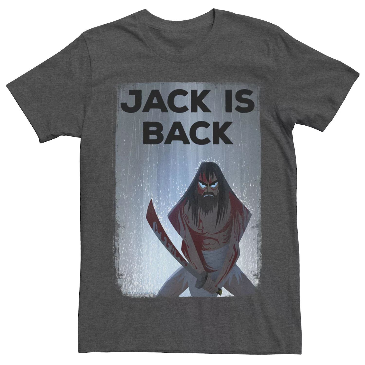 

Мужская футболка Cartoon Network Samurai Jack Jack Is Back Rainwater Licensed Character